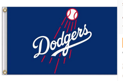 Los Angeles Dodgers Flag-3x5FT Banner-100% polyester - flagsshop
