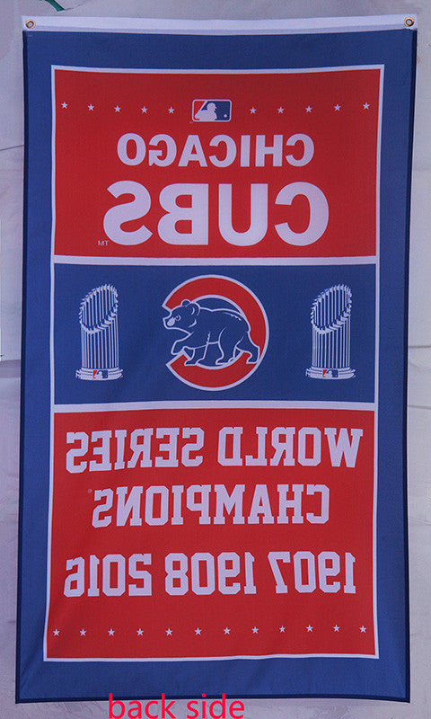 Chicago Cubs Flag-3x5 Banner-100% polyester - flagsshop