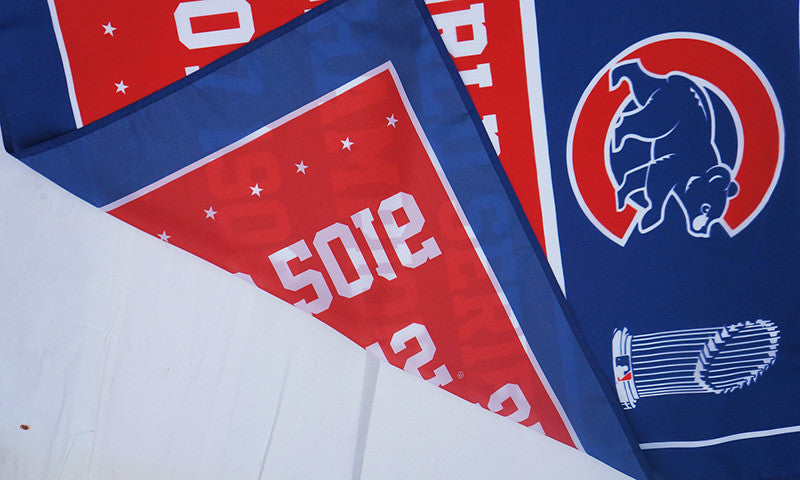 Chicago Cubs banners and flags, MLB banners and flags