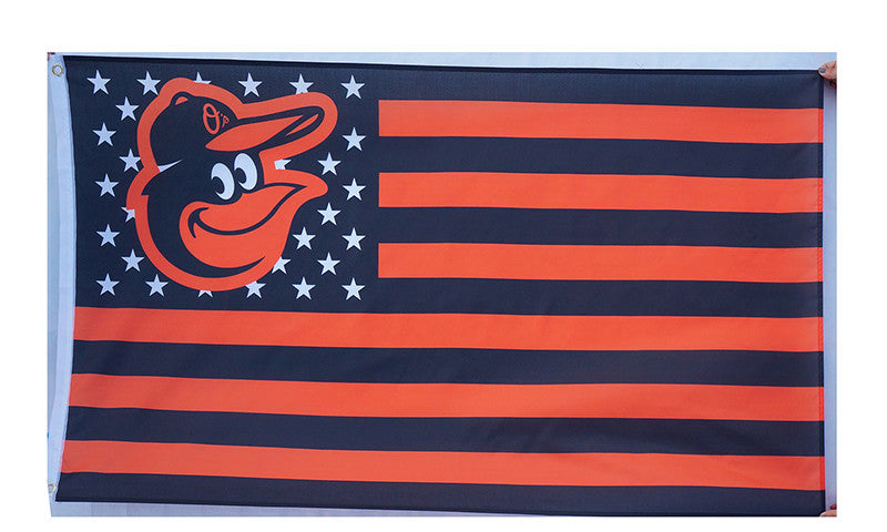 Baltimore Orioles Flag-3x5 Banner-100% polyester - flagsshop