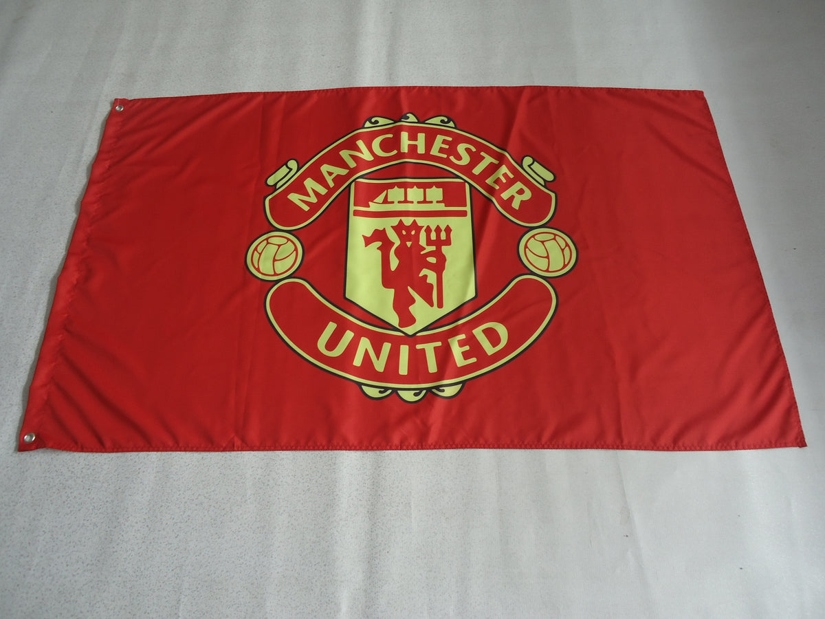 Manchester United F.C. Flag-3x5 Banner-100% polyester - flagsshop