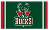 Milwaukee Bucks Flag-3x5 Banner-100% polyester - flagsshop