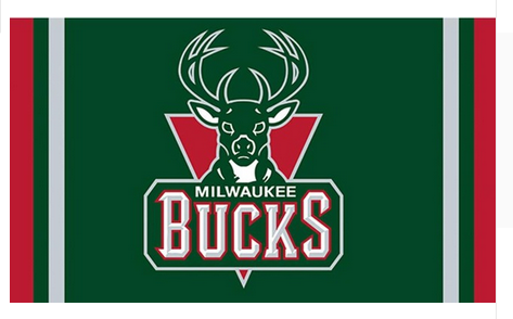 Milwaukee Bucks Flag-3x5 Banner-100% polyester - flagsshop