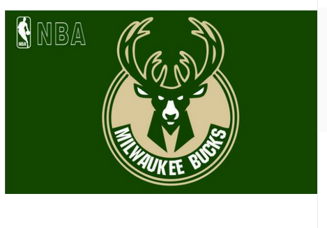 Milwaukee Bucks Flag-3x5 Banner-100% polyester - flagsshop