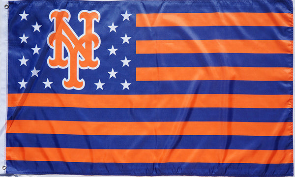 New York Mets Flag-3x5 Banner-100% polyester - flagsshop