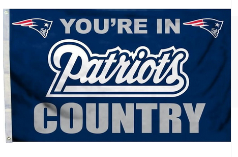 New England Patriots Flag-3x5 NFL Banner-100% polyester-super bowl - flagsshop