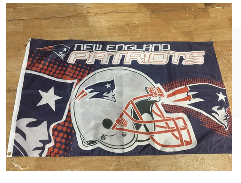 New England Patriots Flag-3x5 NFL Banner-100% polyester-super bowl - flagsshop