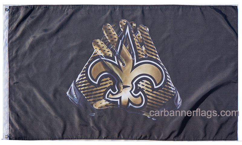 New Orleans Saints Flag-3x5FT NFL Banner-100% polyester- Free shipping -  flagsshop