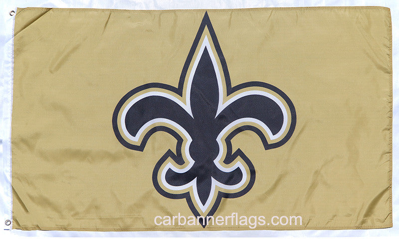 New Orleans Saints Flag-3x5 NFL Banner-100% polyester- Free shipping for USA - flagsshop