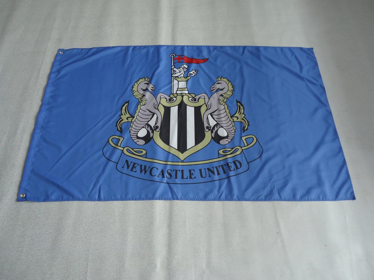 Newcastle United Football Club Flag-3x5 NUFC Banner-100% polyester - flagsshop