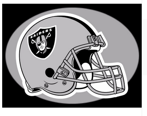 Oakland Raiders Flag-3x5 NFL Banner-100% polyester-black - flagsshop