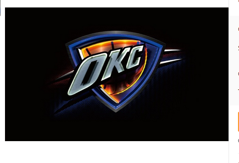 Oklahoma City Thunder Flag-3x5 Banner-100% polyester - flagsshop