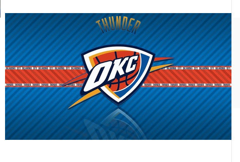 Oklahoma City Thunder Flag-3x5 Banner-100% polyester - flagsshop