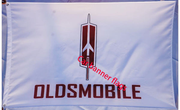 Oldsmobile Flag-3x5 Banner-100% polyester - flagsshop