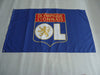 Olympique Lyonnais Flag-3x5 Banner-100% polyester - flagsshop