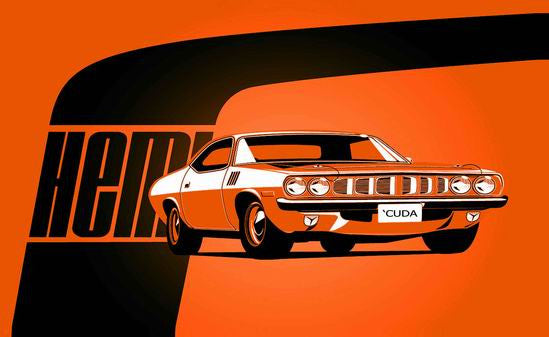 426 Hemi Flag-3x5 FT Banner-100% polyester-2 Metal Grommets - flagsshop