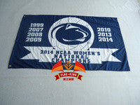 free shipping College banner Penn State University Educational institution flag,100% polyester flag,3*5 foot, NFL,NHL - flagsshop