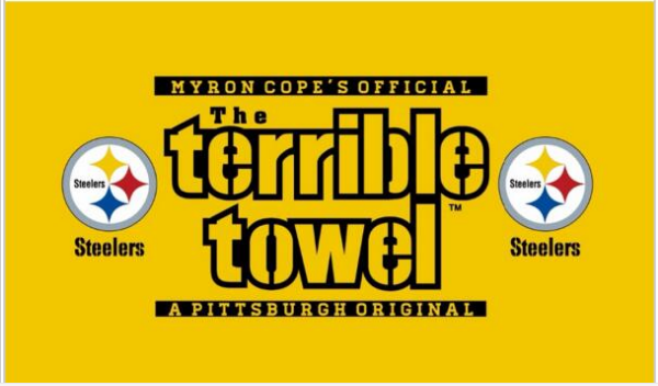 Pittsburgh Steelers Flag-3x5 NFL the Terrible Towel Flag Banner-100% polyester-Free shipping for USA - flagsshop