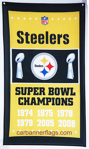 Pittsburgh Steelers Flag-3x5 NFL the Terrible Towel Flag Banner-100% polyester-Free shipping for USA - flagsshop