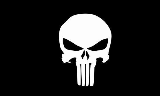 Skull Flag-3x5 Banner-100% polyester - flagsshop