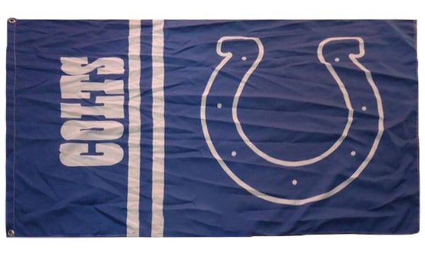 Indianapolis Colts Flag-3x5 NFL Banner-100% polyester- super bowl - flagsshop