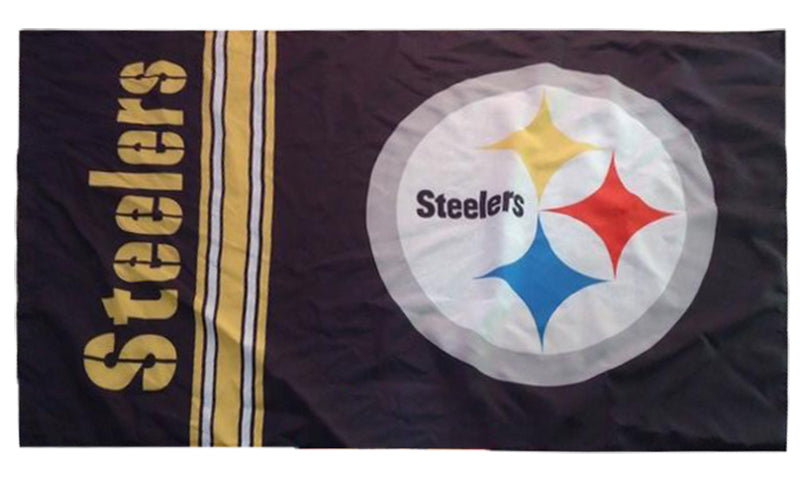 Pittsburgh Steelers Flag 3x5 ft Banner Logo NFL Football USA FAST FREE  Shipping
