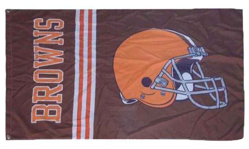 Cleveland Browns Flag-3x5 NFL Banner-100% polyester - flagsshop