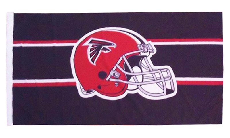 Atlanta Falcons Helmet 3' x 5' Flag