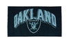 Oakland Raiders Flag-3x5 NFL Banner-100% polyester-black - flagsshop