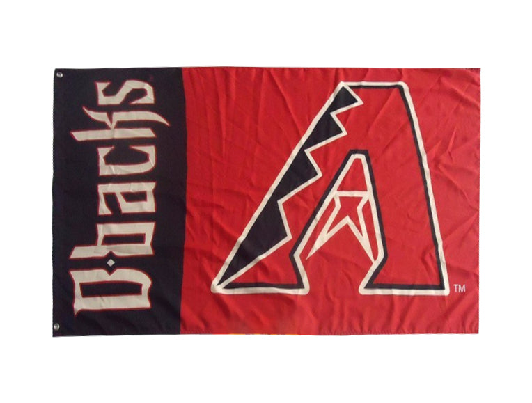 Arizona Diamondbacks Flag-3x5 Banner-100% polyester - flagsshop