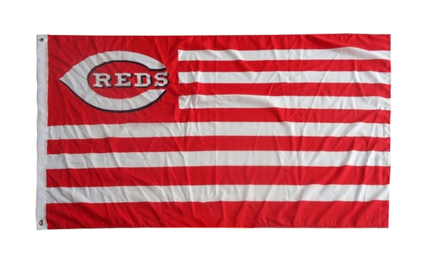 Cincinnati Reds Flag 3x5 Retro Logo Field Of Dreams