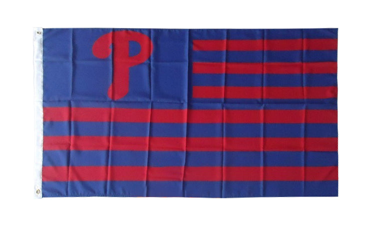 Philadelphia Phillies Blue Vertical Flag / Banner 5 X 3 Ft (150 X 90 Cm) -  Flags Delivery