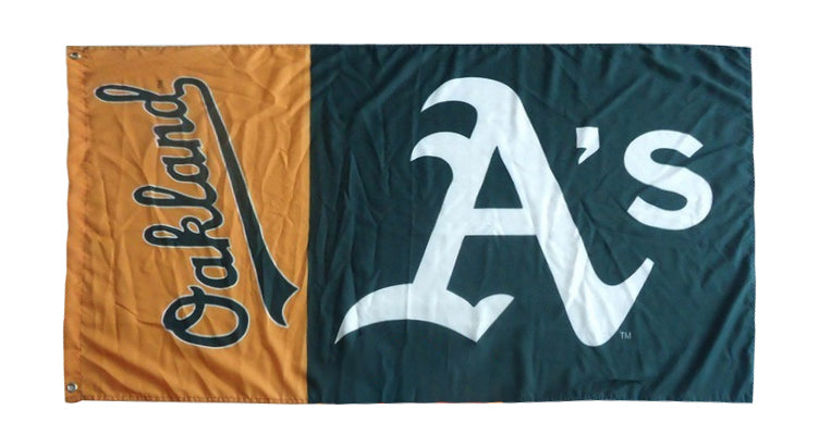 Oakland Athletics Flag-3x5 Banner-100% polyester - flagsshop