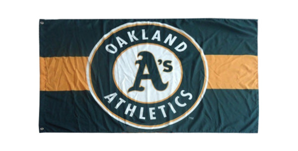 Oakland Athletics Flag-3x5 Banner-100% polyester - flagsshop