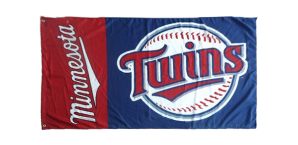 Minnesota Twins Flag-3x5 Banner-100% polyester - flagsshop
