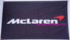 Custom Mclaren Flag-3x5 Banner-100% polyester-Black - flagsshop