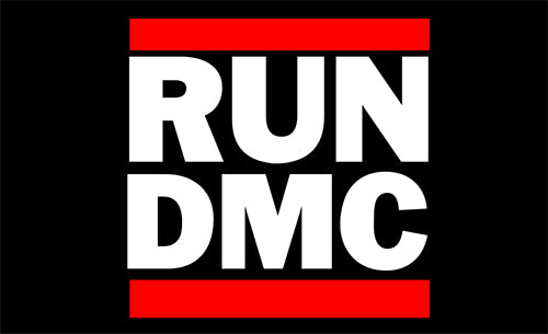 Run DMC Flag-3x5 FT Banner-100% polyester-2 Metal Grommets