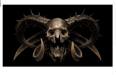 Skull Flag-3x5 Banner-100% polyester - flagsshop