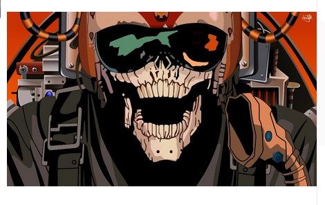 Skull Flag-3x5 Banner-100% polyester - flagsshop