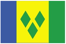 Saint Vincent and the Grenadines National Flag-3x5 FT Banner-100% polyester-2 Metal Grommets - flagsshop