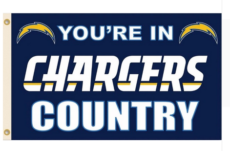 Los Angeles Chargers Flag-3x5 NFL San Diego Chargers Banner-100% polyester-super bowl - flagsshop