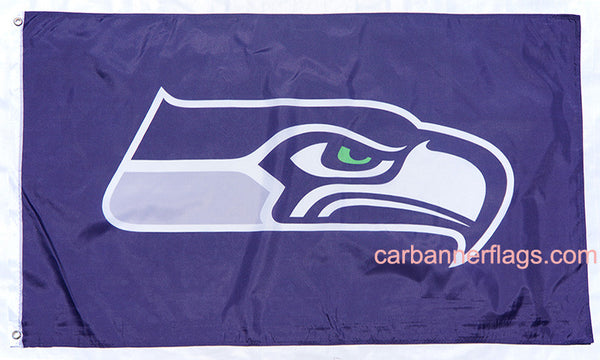 Seattle Seahawks Flag-3x5 NFL Banner-100% polyester- Free shipping for USA address - flagsshop