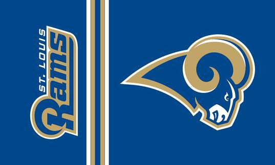 .com : NFL St. Louis Rams Jersey Banner : Sports & Outdoors