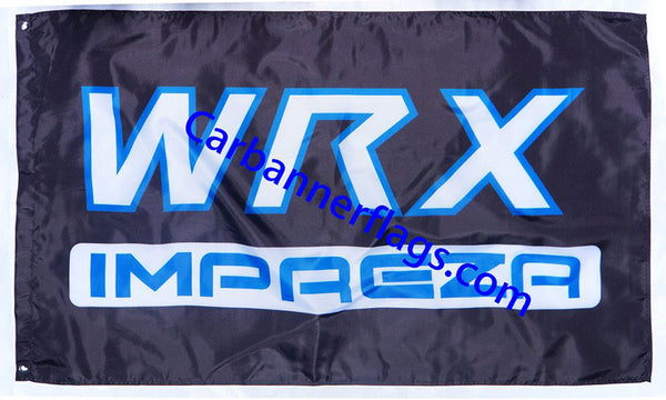 WRX Flag-3x5 Banner-100% polyester-Black - flagsshop