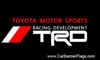 TRD Flag-Toyota TRD Flag-TRD Toyota Motor Sports Racing Flag-3x5 FT Banner-100% polyester-2 Metal Grommets - flagsshop
