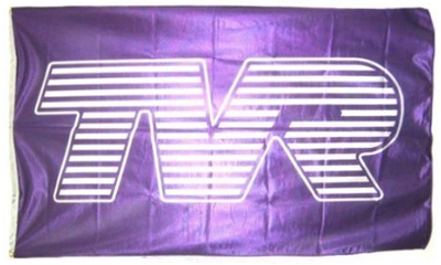 TVR Flag-3x5 FT Banner-100% polyester-2 Metal Grommets - flagsshop