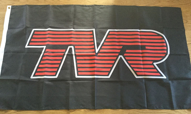 TVR Flag-3x5 FT Banner-100% polyester-2 Metal Grommets - flagsshop