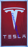 Tesla Flag-3x5 Tesla Motor Banner-100% polyester - flagsshop