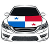 Panama Flag,The Republic of Panama Car Hood Cover Flag ,3.3X5ft,100% Polyester Elastic Fabrics Can be Washed