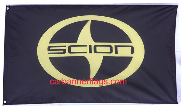 Scion Flag-3x5 Toyota Scion Banner-100% polyester - flagsshop